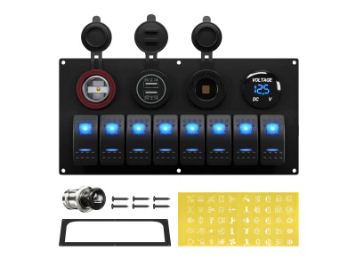 Bilge Pump Switch Panel